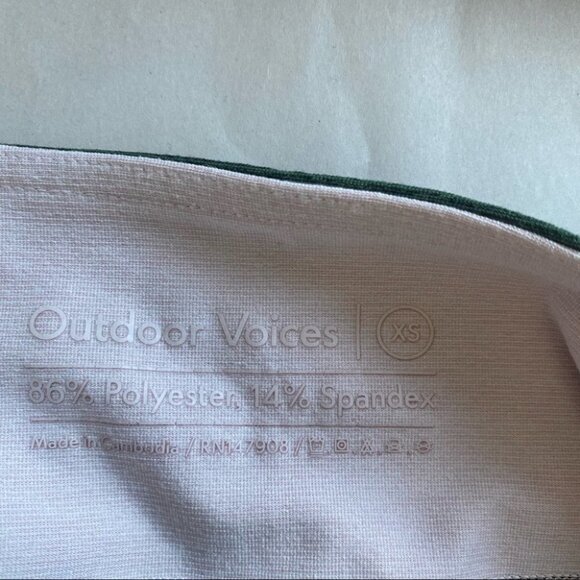 Outdoor Voices Springs 7/8 Leggings size XSmall - Picture 6 of 10